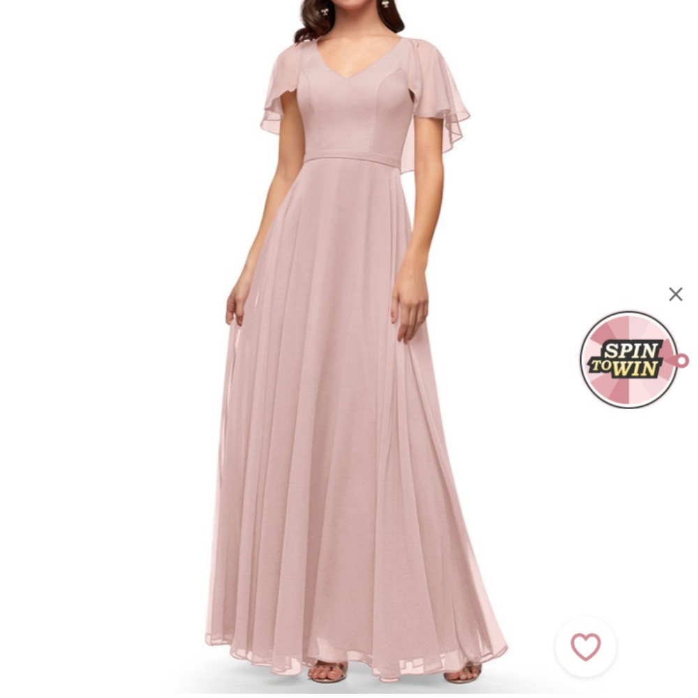 Dusty rose bridesmaid dress